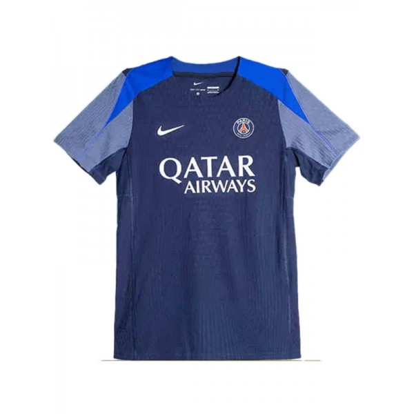 Paris saint-germain maglia da allenamento pre-partita per adulti edizione speciale uniforme da calcio da uomo divisa sportiva blu maglia da calcio 2025-2026